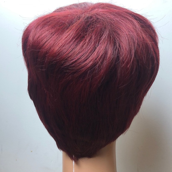 ✨ANJE” PLATINUM  6” SHORT CUT full cap wig *NWT*✨ sddefault.jpg main image 3